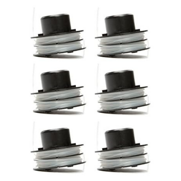 6-Pack Snow Joe TRJ607E Replacement Trimmer String