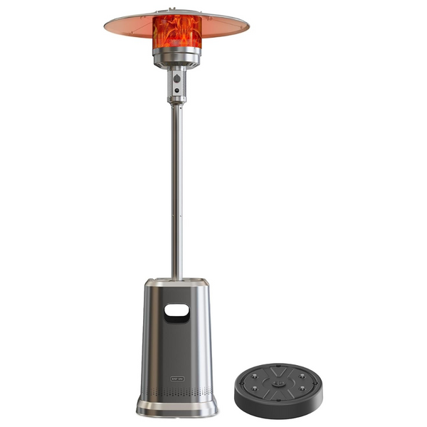 East Oak 50,000 BTU Stainless Steel Outdoor Propane Patio Heater