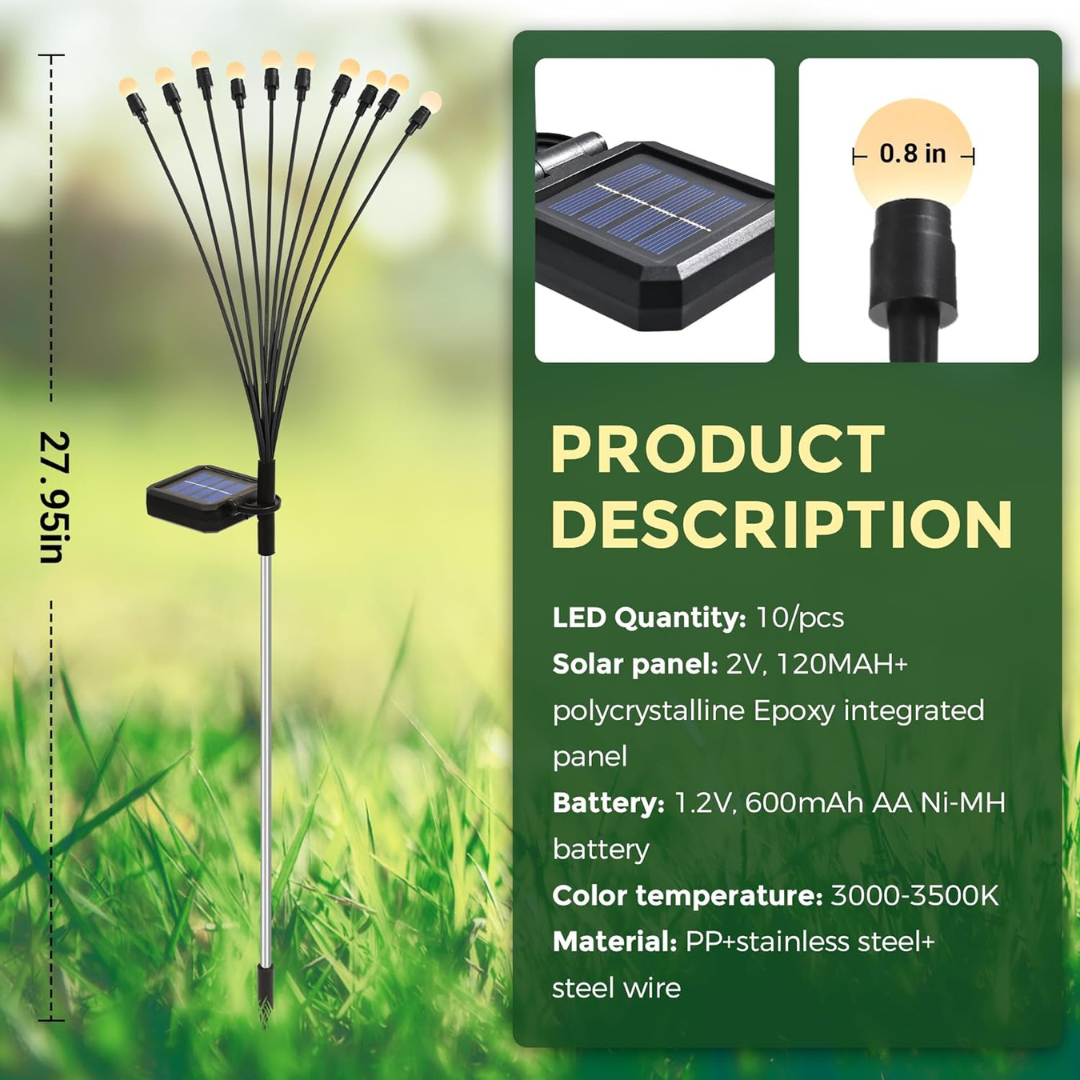 6-Pack Patiopia Solar Garden Lights