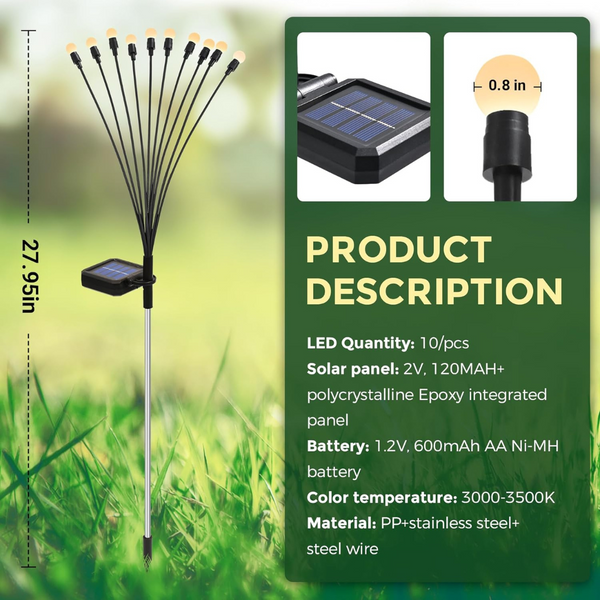 6-Pack Patiopia Solar Garden Lights