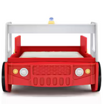 Mitta Red Fire Truck Youth Twin Bed With Lights