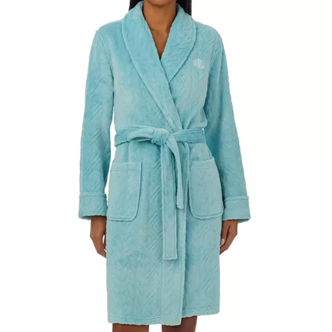 Lauren Ralph Lauren Women's Long-Sleeve Robe