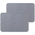 3-Pack Silicone Dish Drying Mats (15" x 10"& 17" x 13"& 20" x 16)