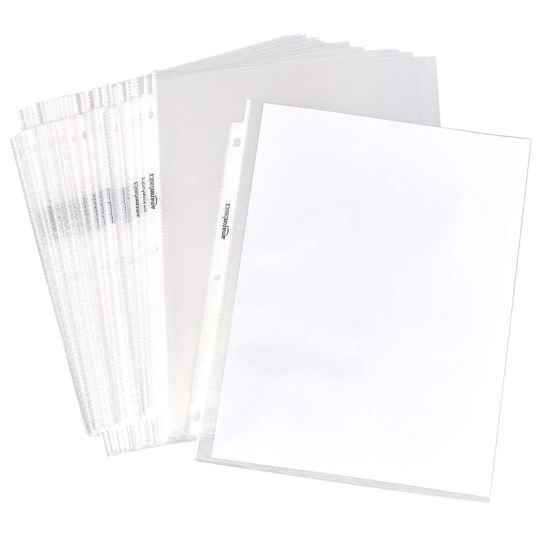 Amazon Basics Sheet Protectors (1200-Pack)