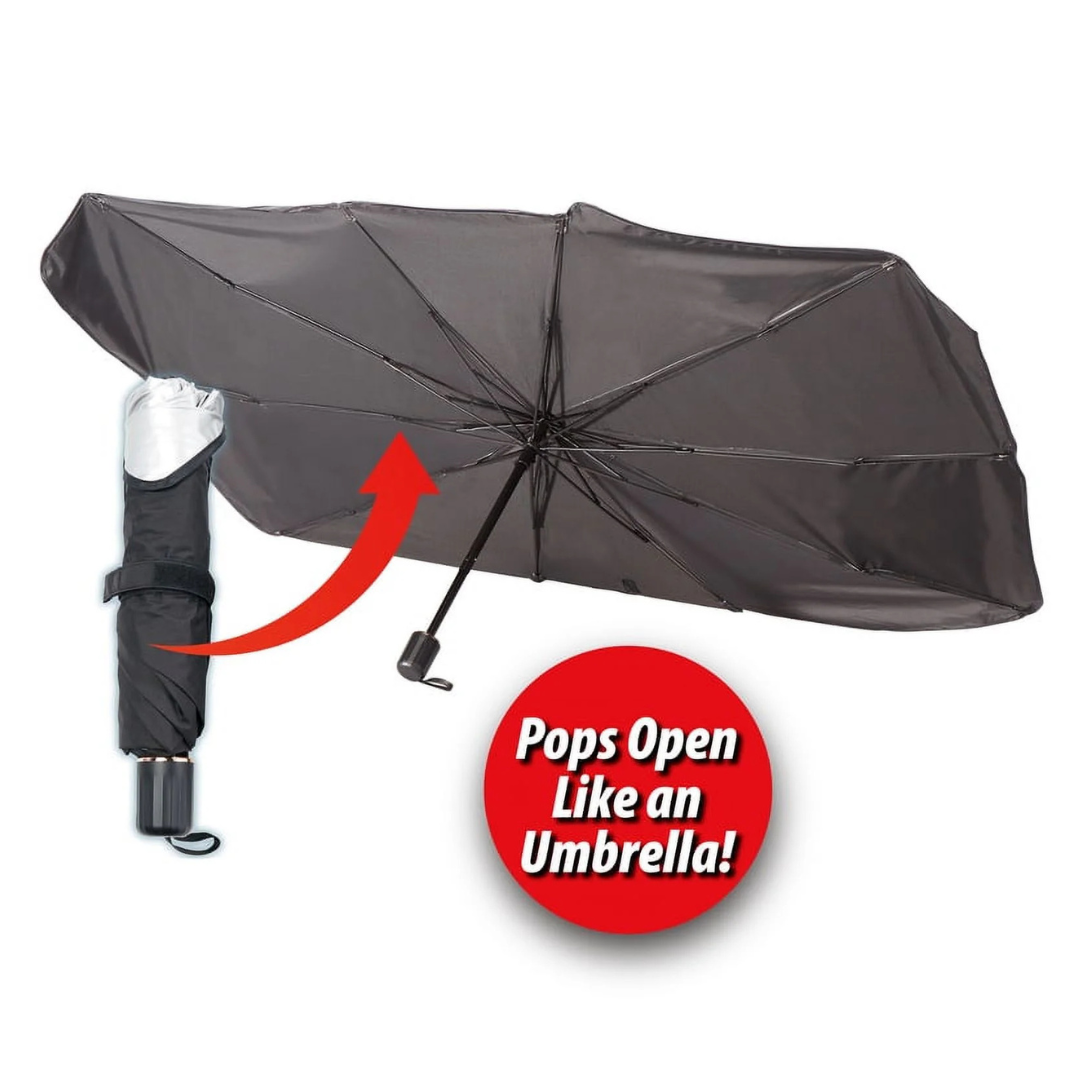 Ontel Brella Car Windshield Sun Shade Shield By Arctic Air (31" x 57")