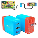 Mirabox 36W Charger For Nintendo Switch With USB-C Cable (3 Colors)