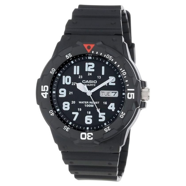 Casio Men's MRW200H-1BV Black Resin Dive Watch