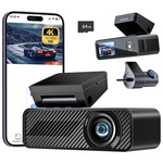 Pelsee P1 4K Front And Rear WiFi Dash Cam