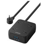 Anker 341 5-Ft 8-Outlet Surge Protector Power Strip W/ 3-USB Port