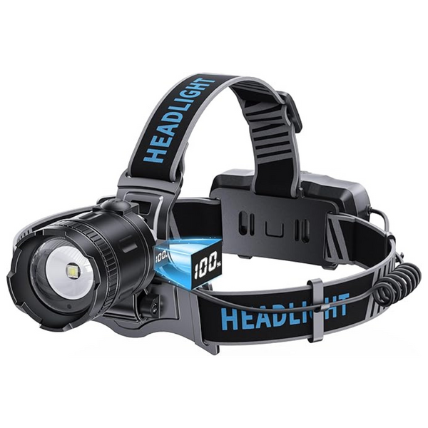 ADDplus 2000 Lumens Super Bright Rechargeable Headlamp