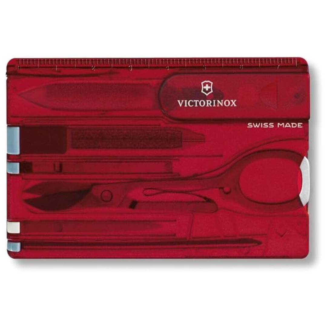 Victorinox Swisscard Translucent Swiss Army Ruby Multi-Tool Case