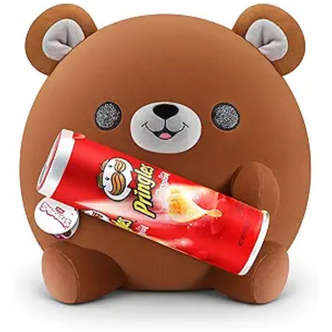 Snackles Ultra Soft Bear Super Sized 14" Plush Stuffed Animal