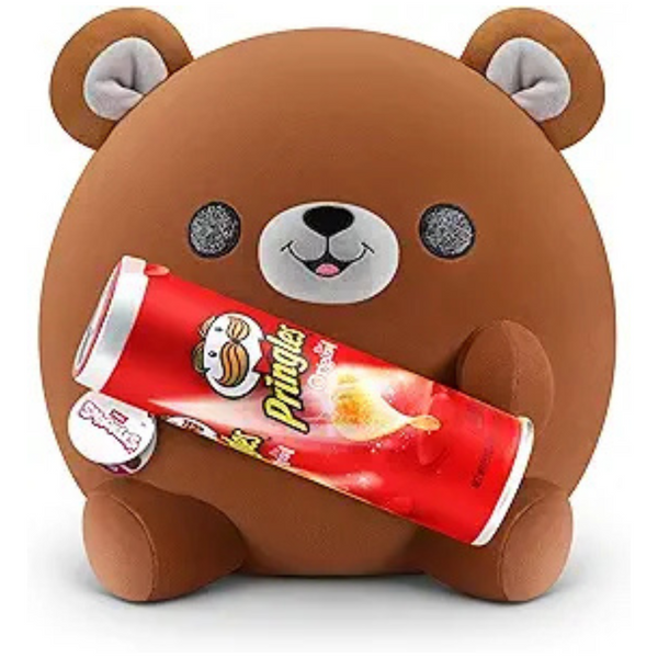 Snackles Ultra Soft Bear Super Sized 14" Plush Stuffed Animal