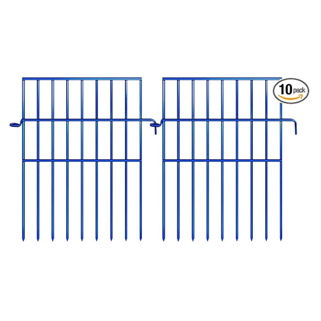 10-Pack No Dig Fence For Pet 17"(H) X 10.8ft (L)