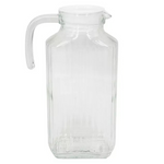 57.5-Oz Sedona Glass Pitcher (Clear)
