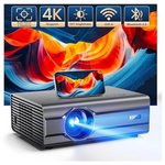 Native 1080p 850-ANSI Lumen Auto Focus & Keystone Smart Projector