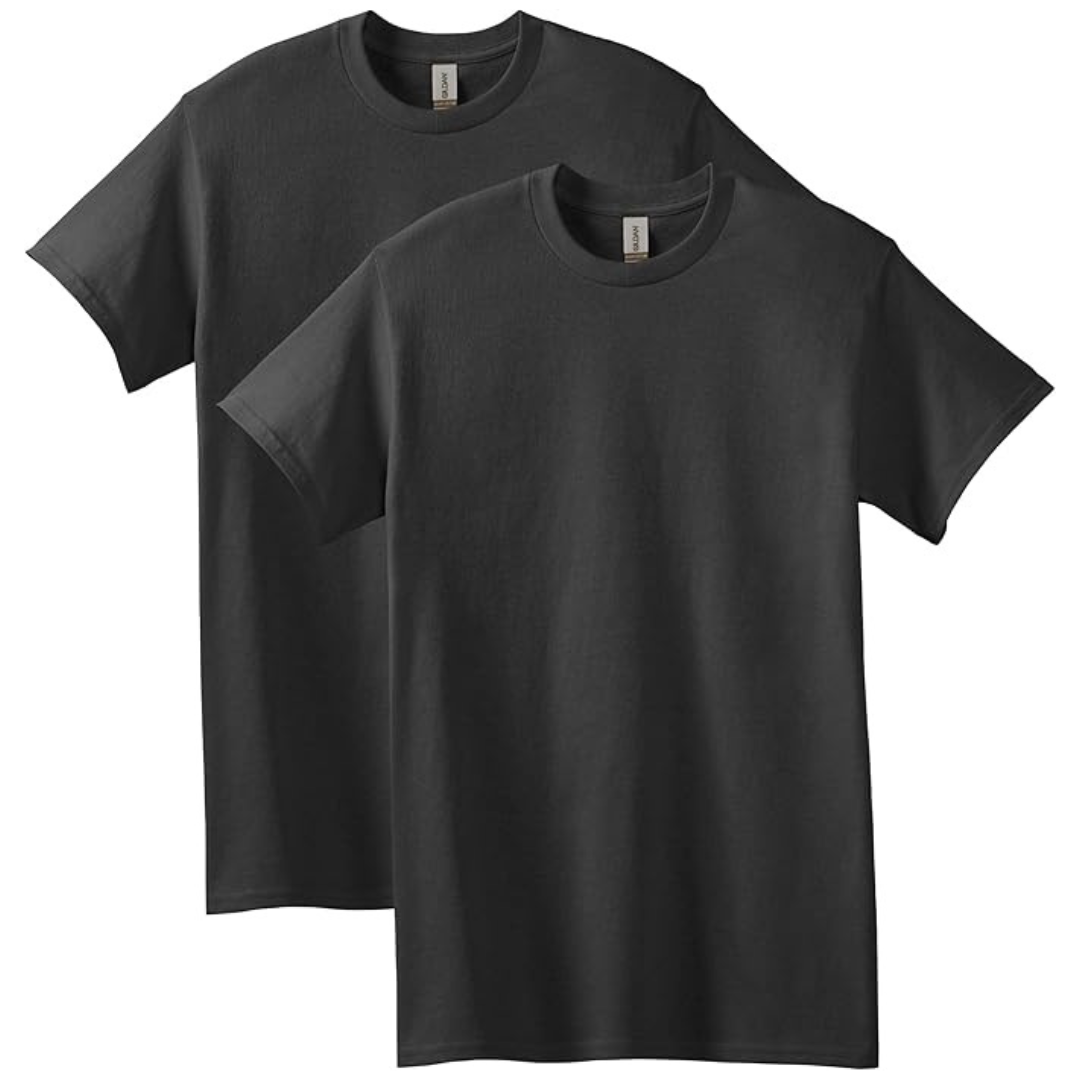 2-Pack Gildan Men's Heavy Cotton T-Shirt
