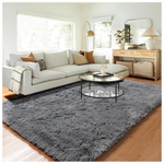 8' x 10' Luxury Thick Soft Fluffy Plush Anti Slip Carpet