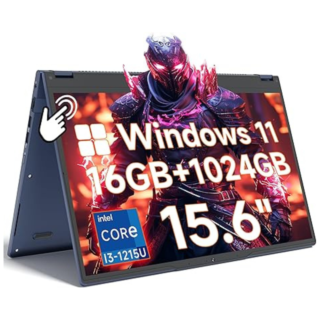 Theyeti R1 15.6" Touch 2-In-1 Laptop (i3 / 16GB RAM / 1TB SSD)