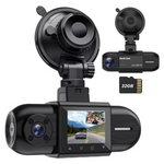 Nexpow M08 1080P FHD Front And Inside Dash Cam