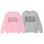 Astanfy Mom & Dad Crewneck Sweatshirts