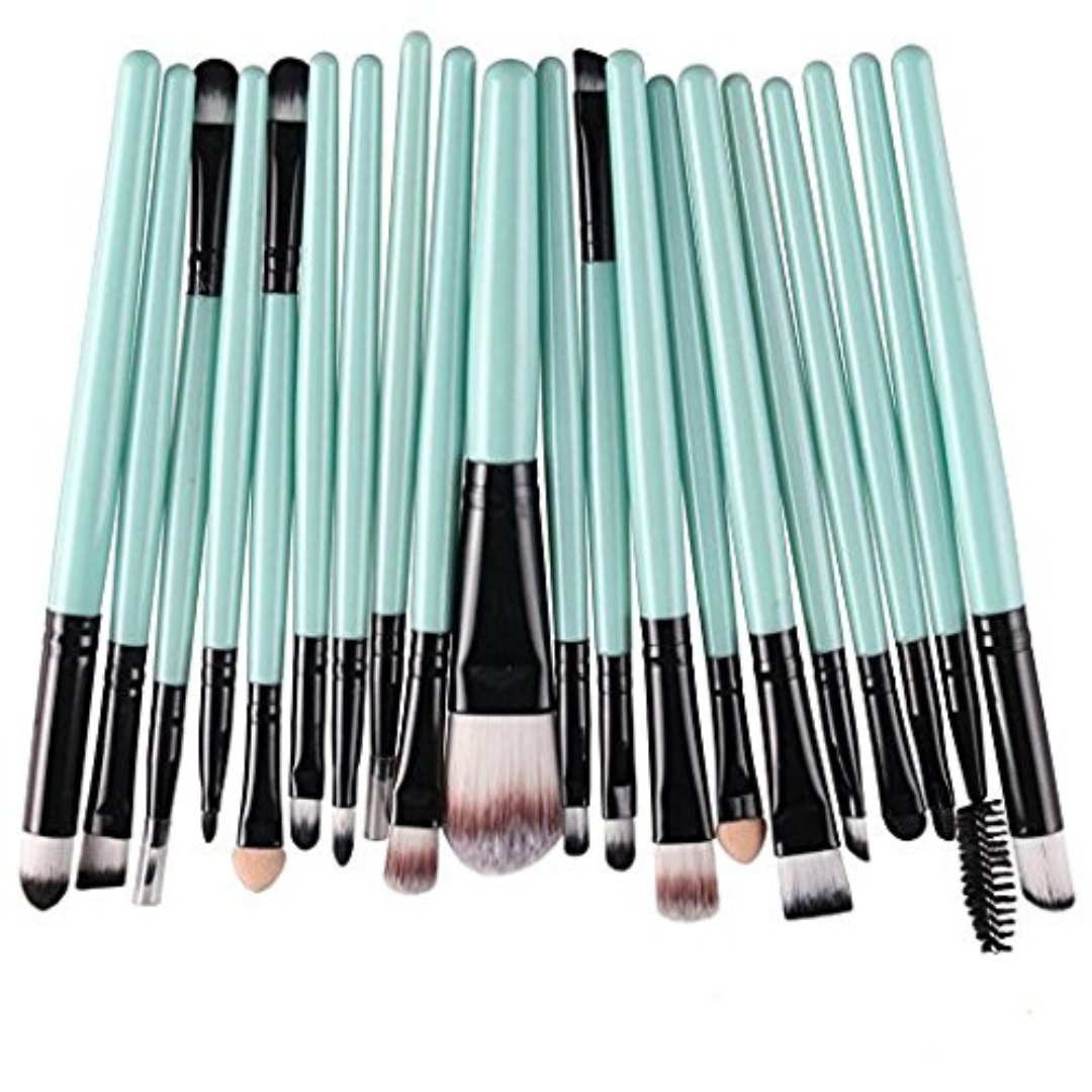 20 Pcs Cosmetic Makeup Brushes