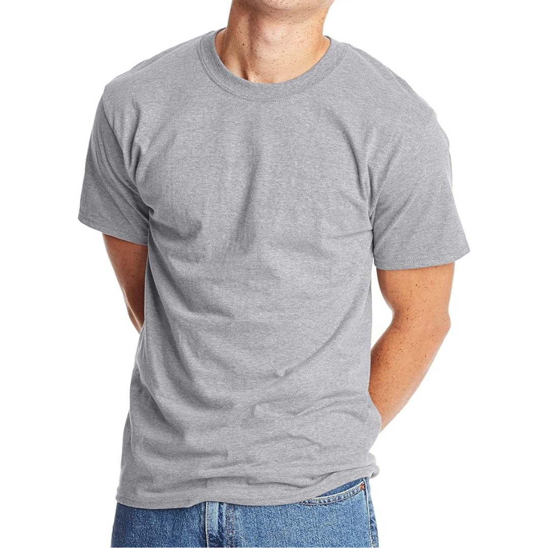 Hanes Men's Beefy-T Heavyweight Cotton Crewneck T-Shirt