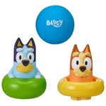 3-Pack Bluey Floating Squeeze & Squirt Bath Squirters