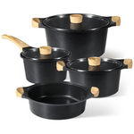 7-Piece Carote Nonstick Pots & Pans Induction Cookware Set