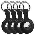 4-Pack AirTag Holders With Keychain