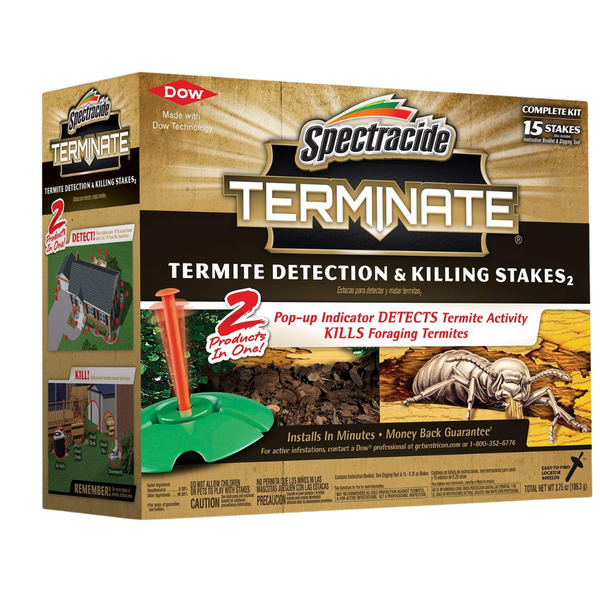 15-Count Spectracide Terminate Termite Detection & Killing Stakes