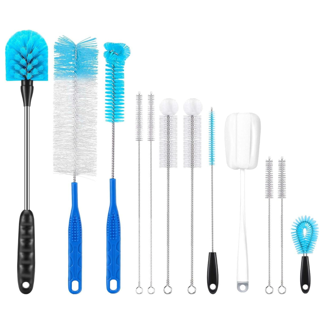 Bottle Brush Tube Cleaning Lab Set With Long Handle