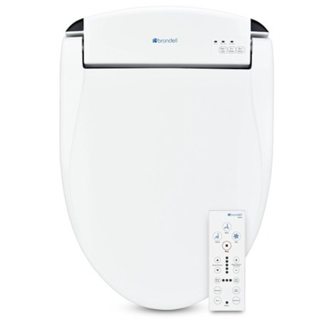 Brondell Swash SE600-EW Elongated Advanced Bidet Seat