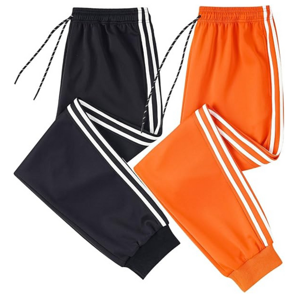 2-Pack Men's Soft Fleece Active Casual Athletic Sweatpants