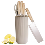 6-Piece Non-Stick High Carbon Knife Block Set