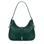 Women's Faux Leather Crescent Shoulder Bag (4 Colors)