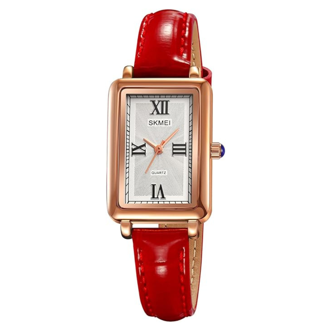 Women's Quartz Watch With Leather Strap (Various)