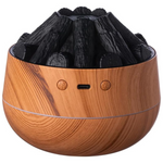 Large Capacity Simulated Carbon Fire Humidifier