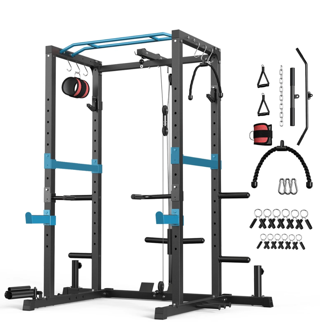 1200lbs Multi-Function Power Cage With Lat Pulldown