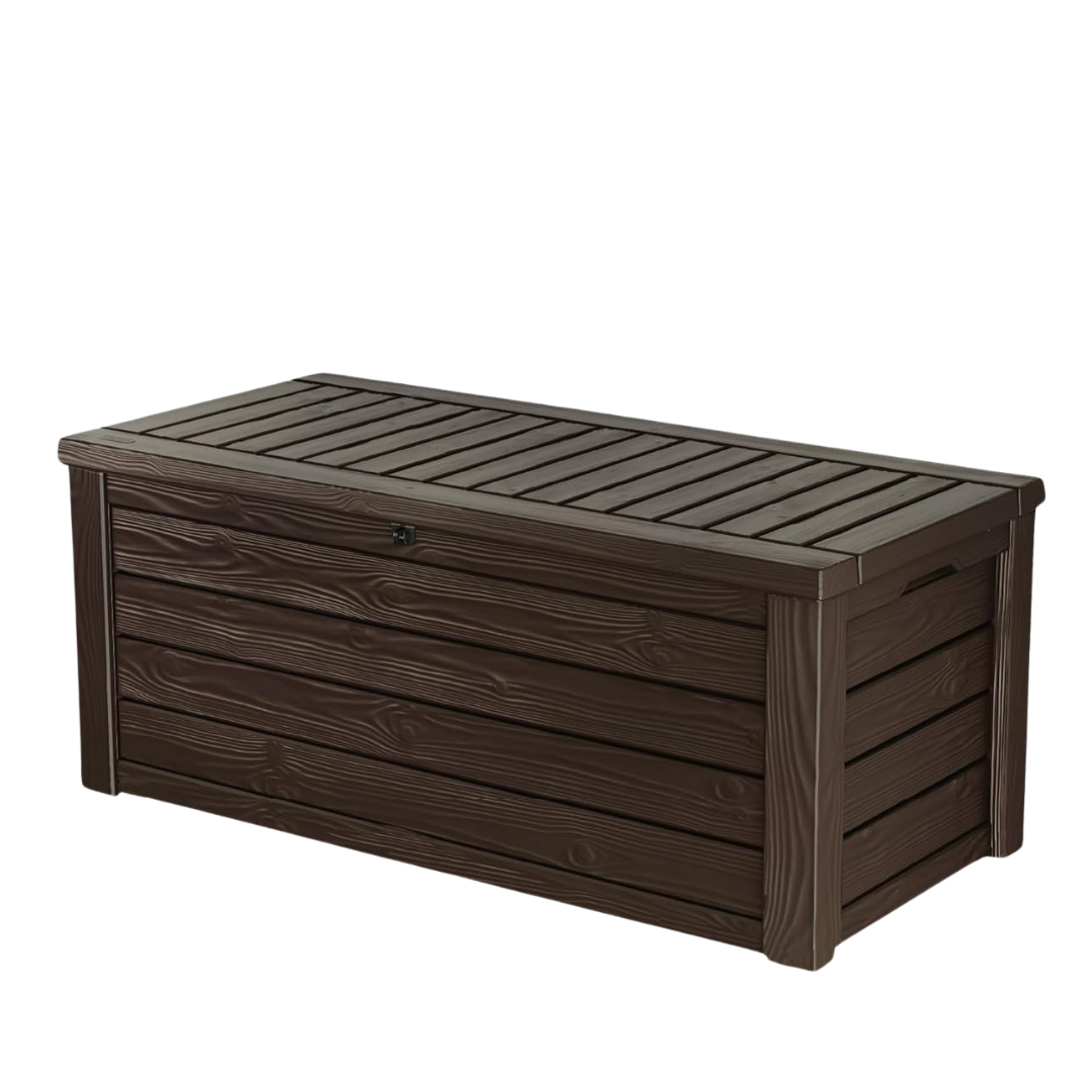 150-Gallon Keter Westwood Plastic Storage Deck Box