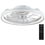 Modern Flush Mount Ceiling Fan With Lights