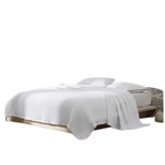 Calvin Klein Queen Soft Cotton Honeycomb Weave Blanket