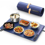 Fast Heating Silicone Electric Warming Tray w/ 4 Level Temperature