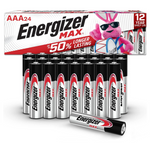 24-Count Energizer Max Alkaline AAA Batteries