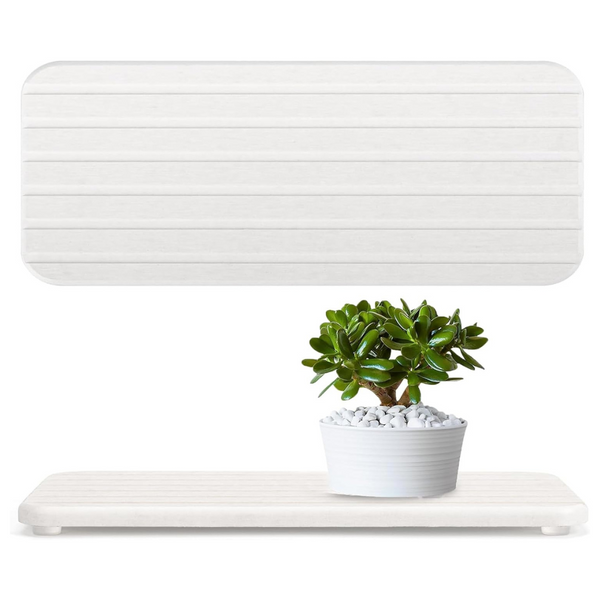 2-Piece 8" x 4" Water Absorbing Stone Tray