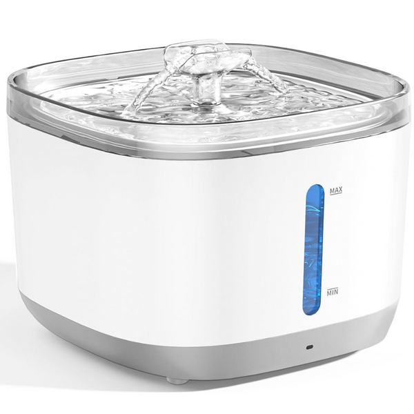 Cordless & Battery Operated 3.0L/100oz BPA-Free Pet Water Fountain
