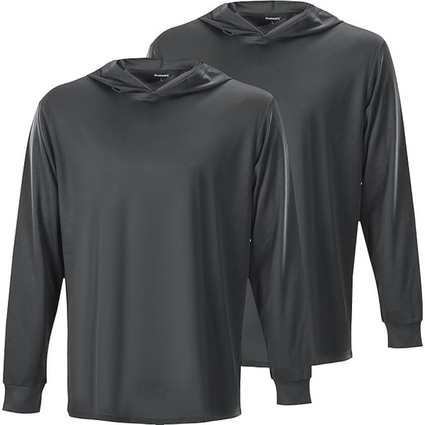 2-Pack Men's High Visibility Lightweight Hoodie