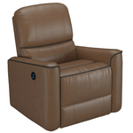 Hillsdale Provenza Faux Leather Power Recliner with USB Port
