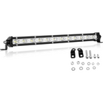 60W 13" Slim Single Row Light Bar