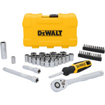 50-Piece DEWALT 3/8" Drive Mechanics Tool Set (DWMT45423)